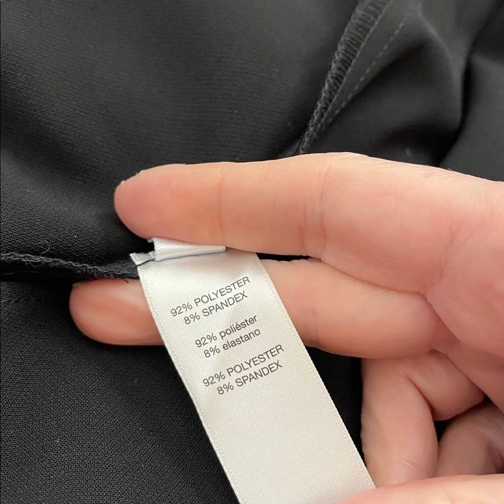 Chico’s Black Drape Tie Front Jacket – Size 0 – New With Tags